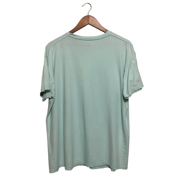 FRCHSLA Unisex T-Shirt "No New FRIENDS" Graphic Spelled Out Mint Green Sz XL Y2K - Picture 4 of 7